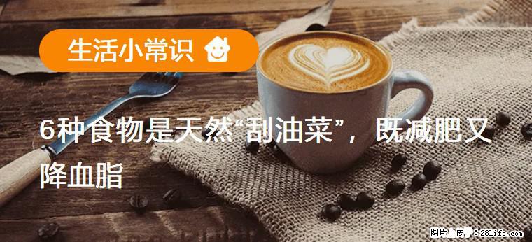【生活小常识】6种食物是天然“刮油菜”，既减肥又降血脂 - 昆明生活资讯 - 昆明28生活网 km.28life.net